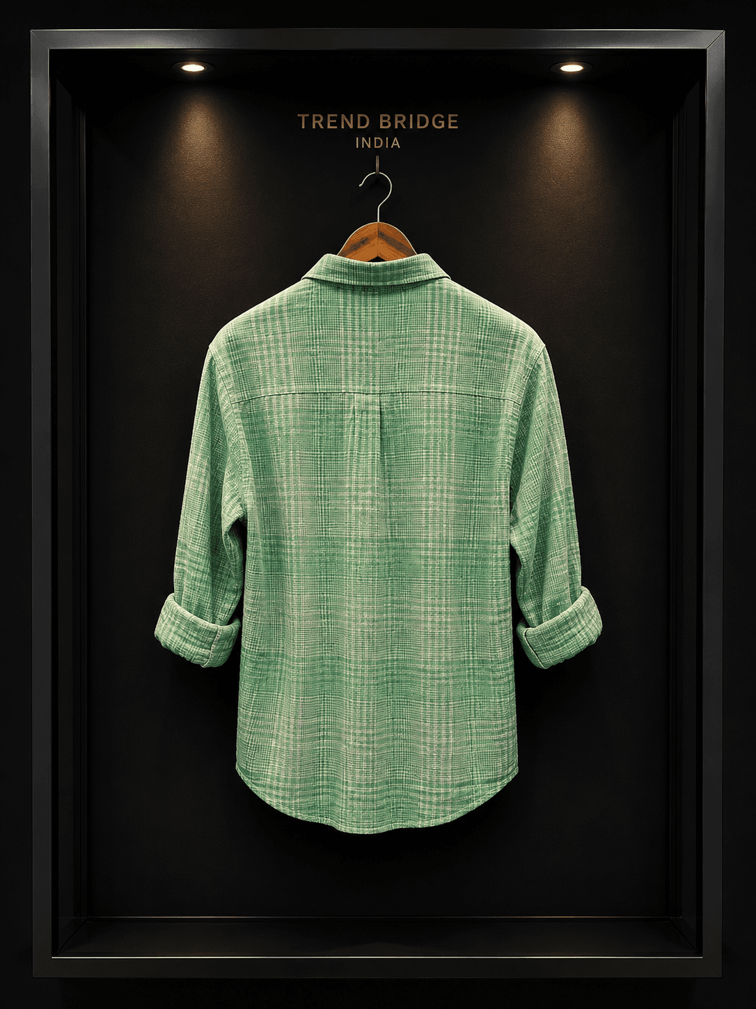 Men's Premium Micro Check Casual Shirt – Full Sleeve - View 6