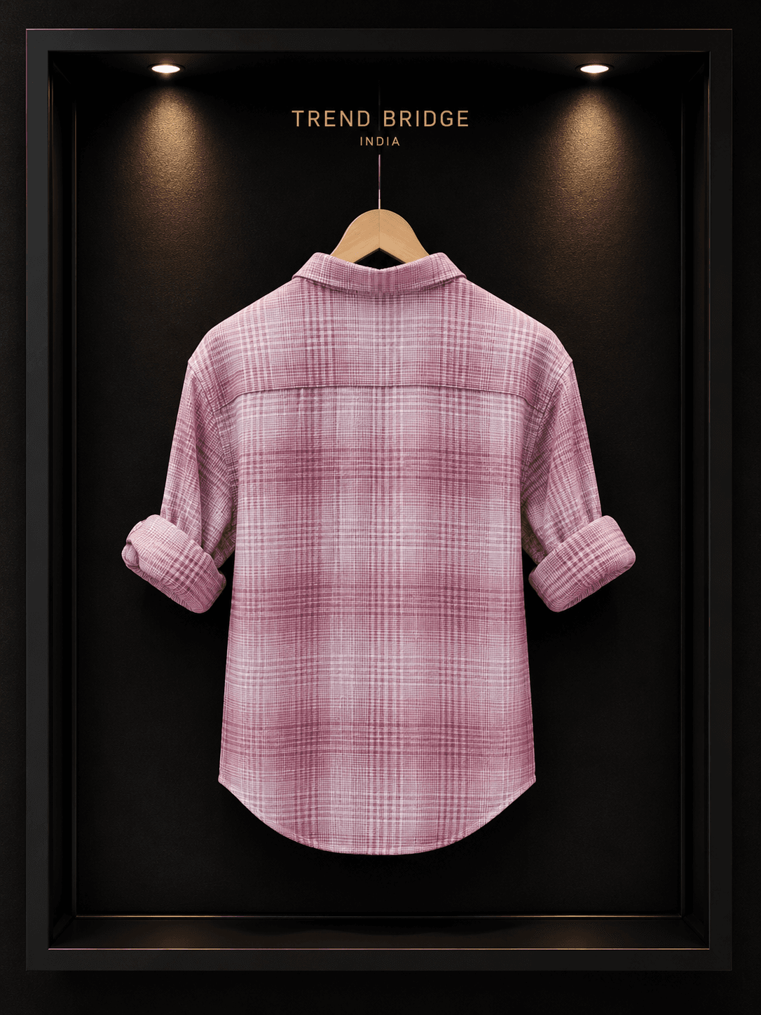 Men's Premium Micro Check Casual Shirt – Full Sleeve - View 4