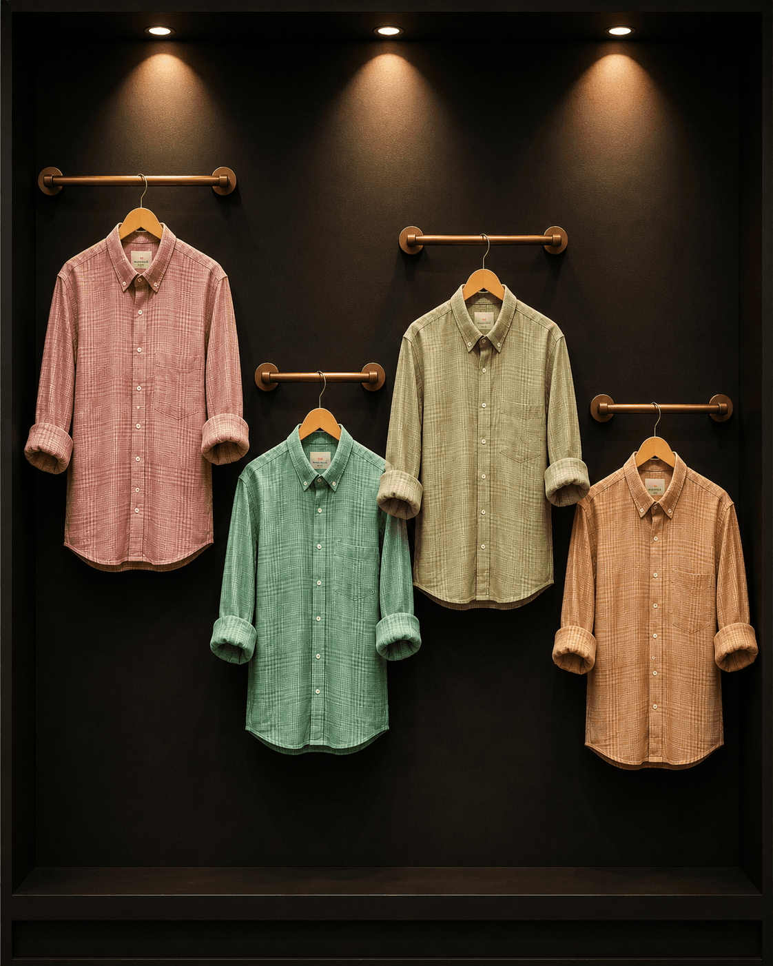 Men's Premium Micro Check Casual Shirt – Full Sleeve - View 2