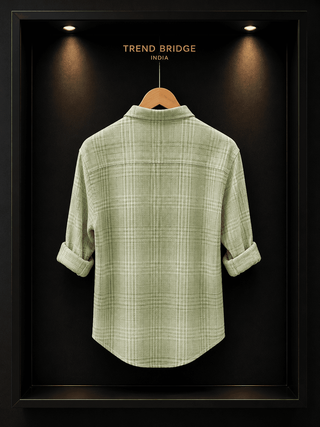 Men's Premium Micro Check Casual Shirt – Full Sleeve - View 10
