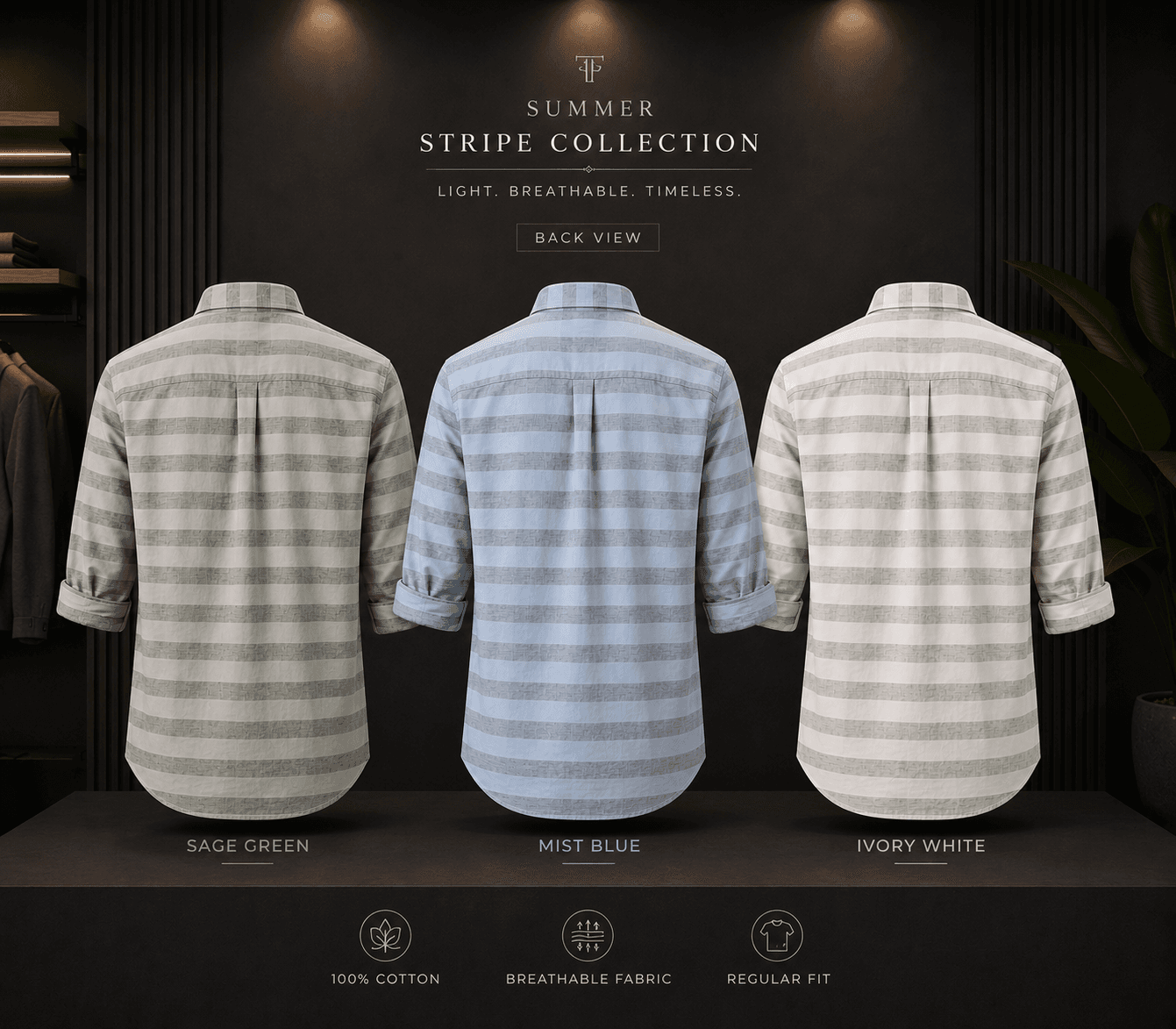 Breeze summer stripe Collection - View 3