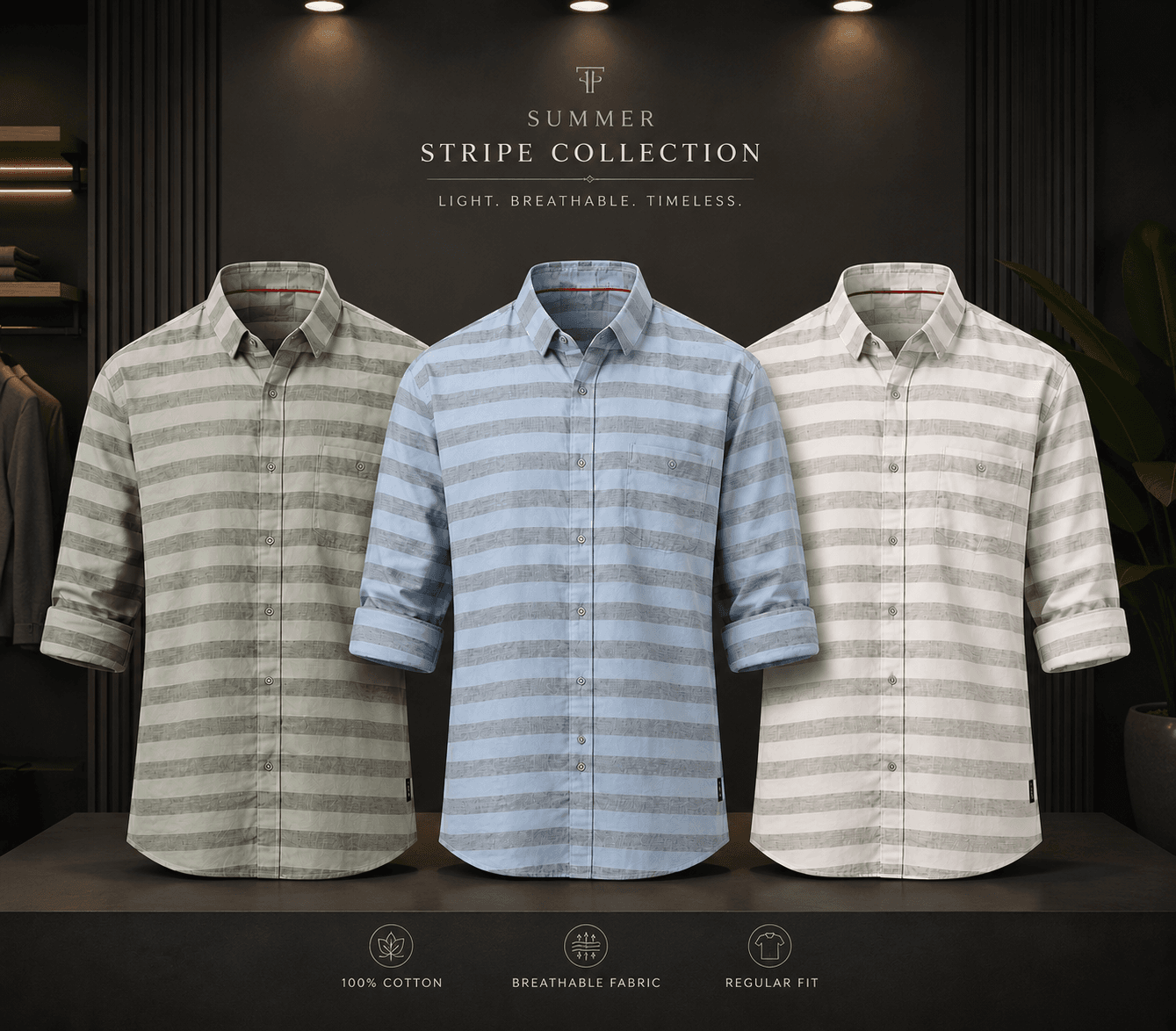 Breeze summer stripe Collection - View 1