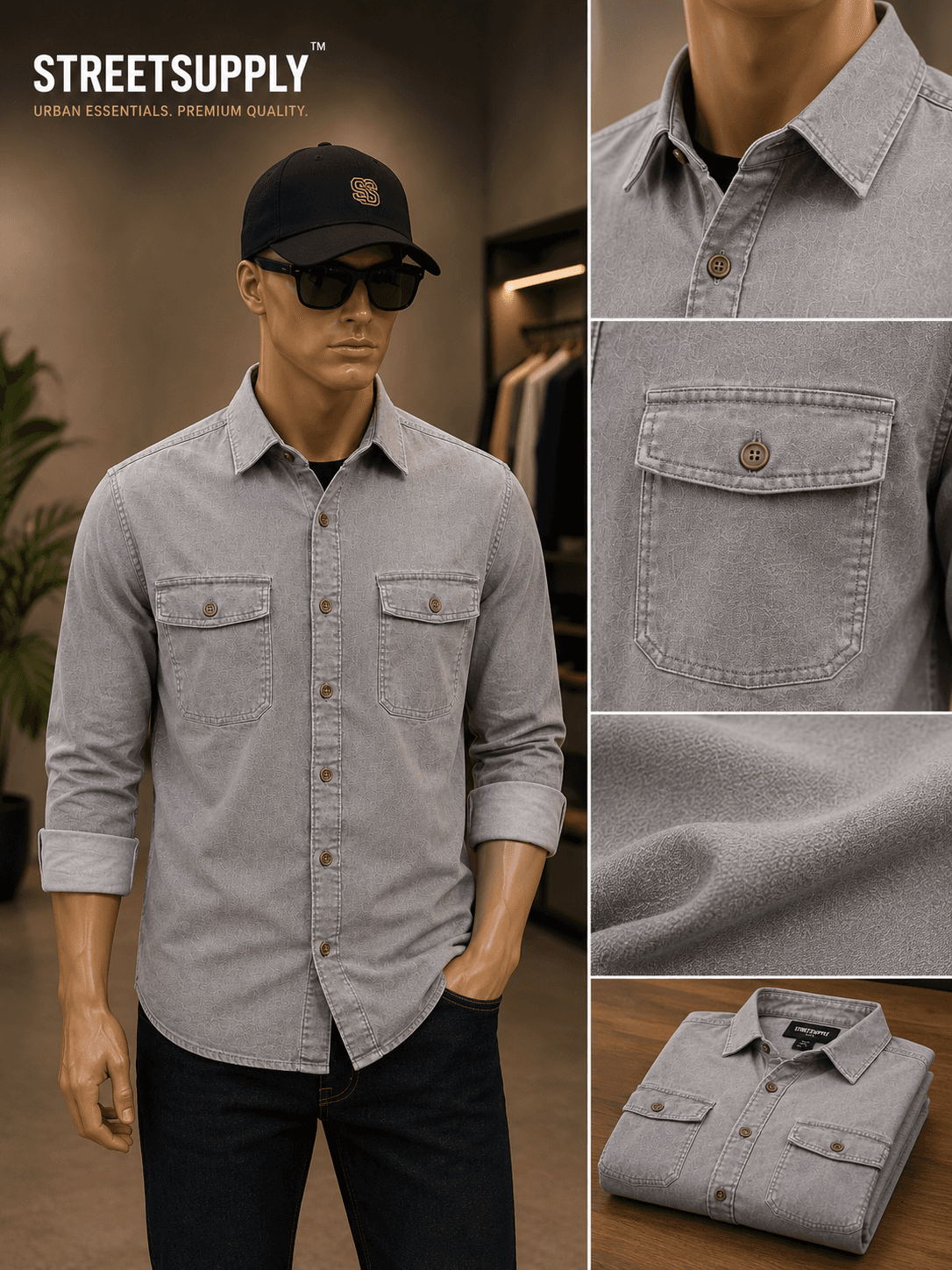 StoneFade Utility Shirt - View 2