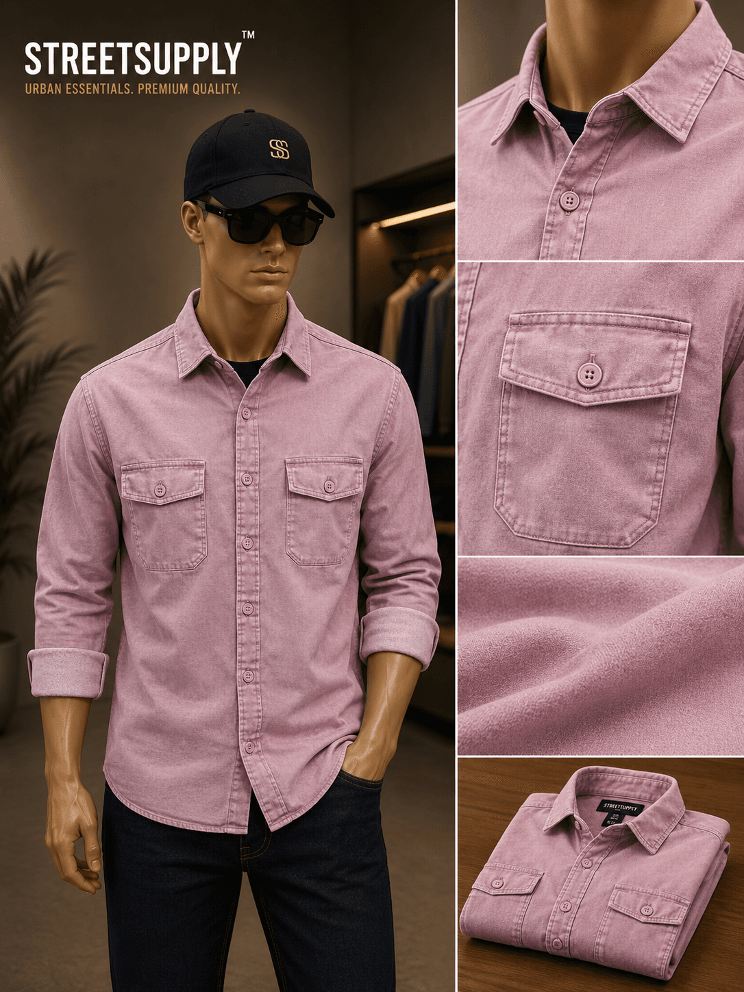 StoneFade Utility Shirt - View 3