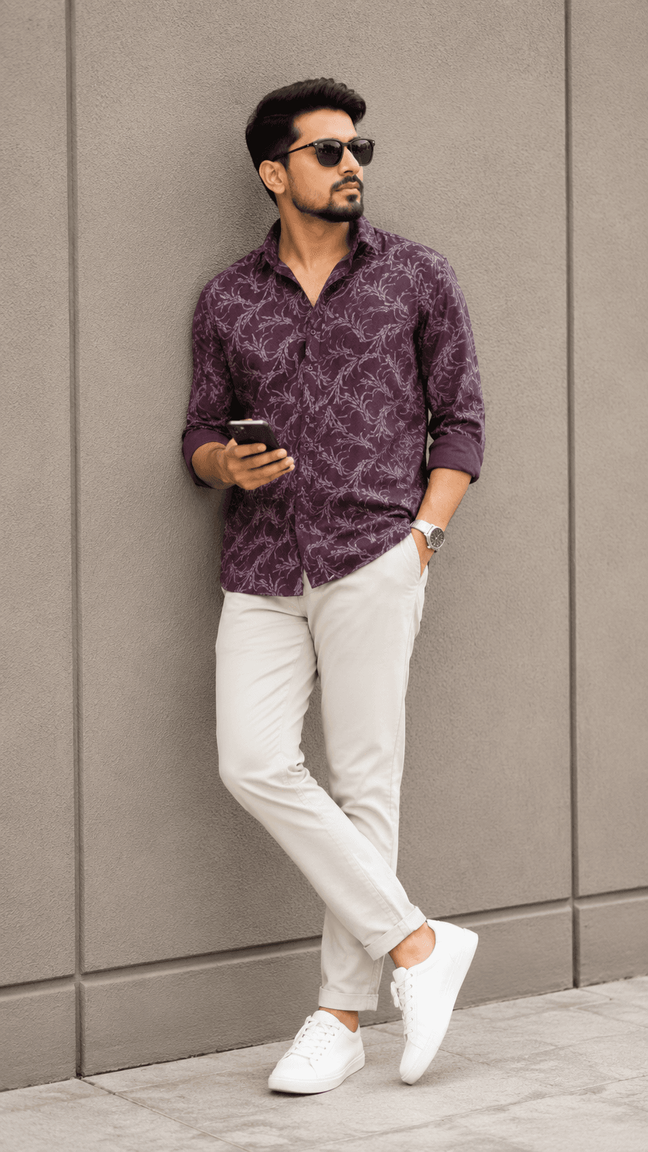 Night Foliage slim fit - View 1