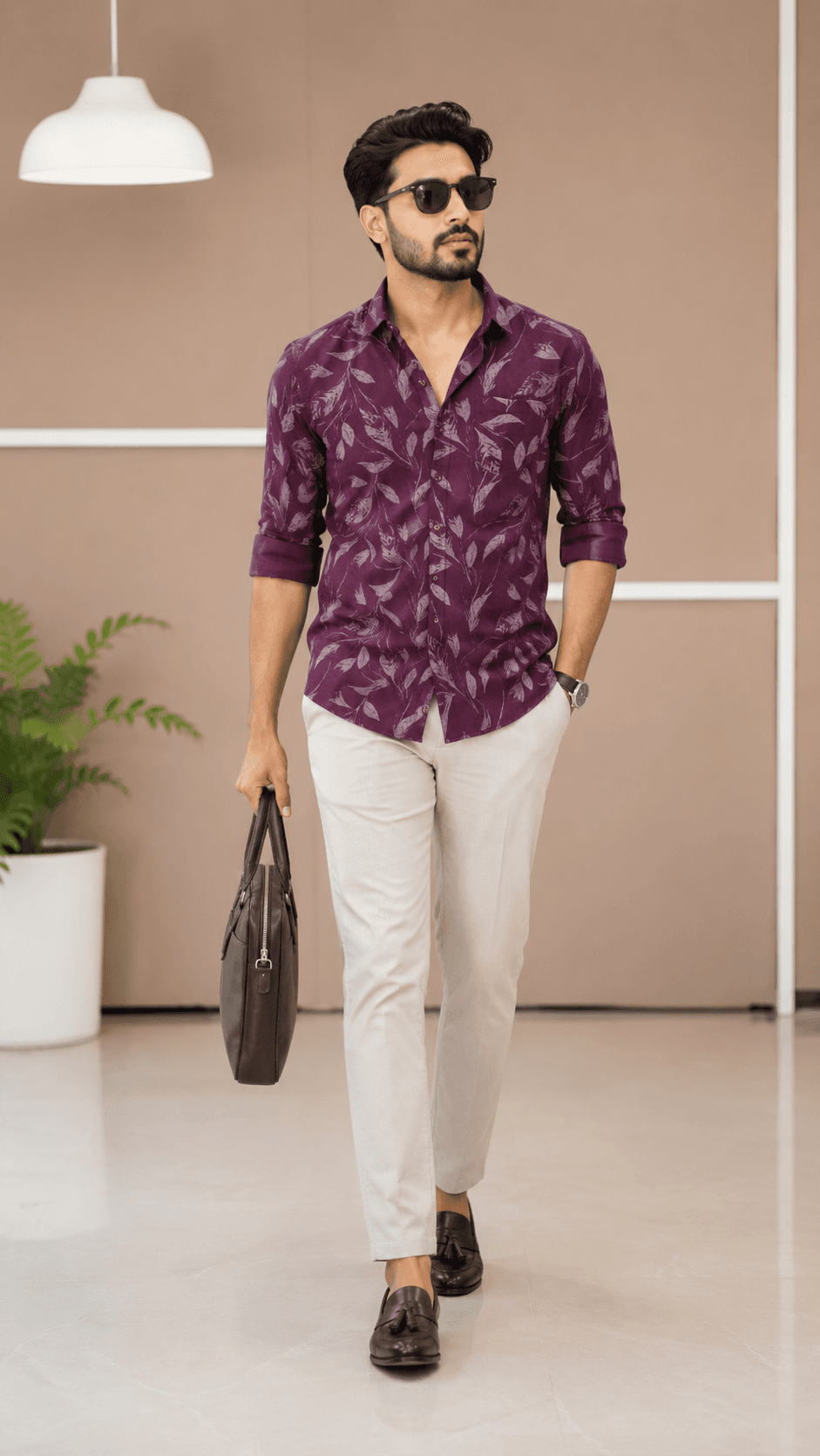 Night Foliage slim fit - View 5