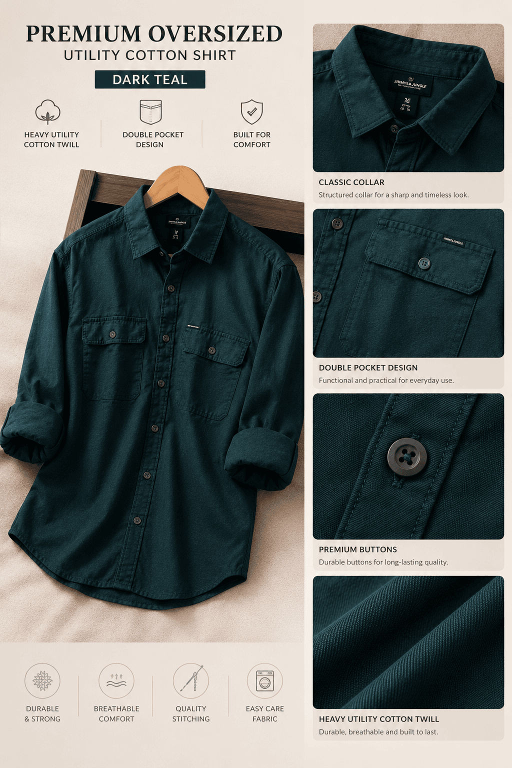 Rugged Cotton Twill Series - View 1
