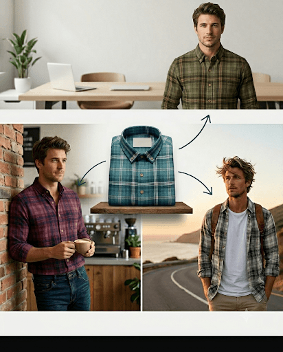 Classic Check Ensemble - View 1