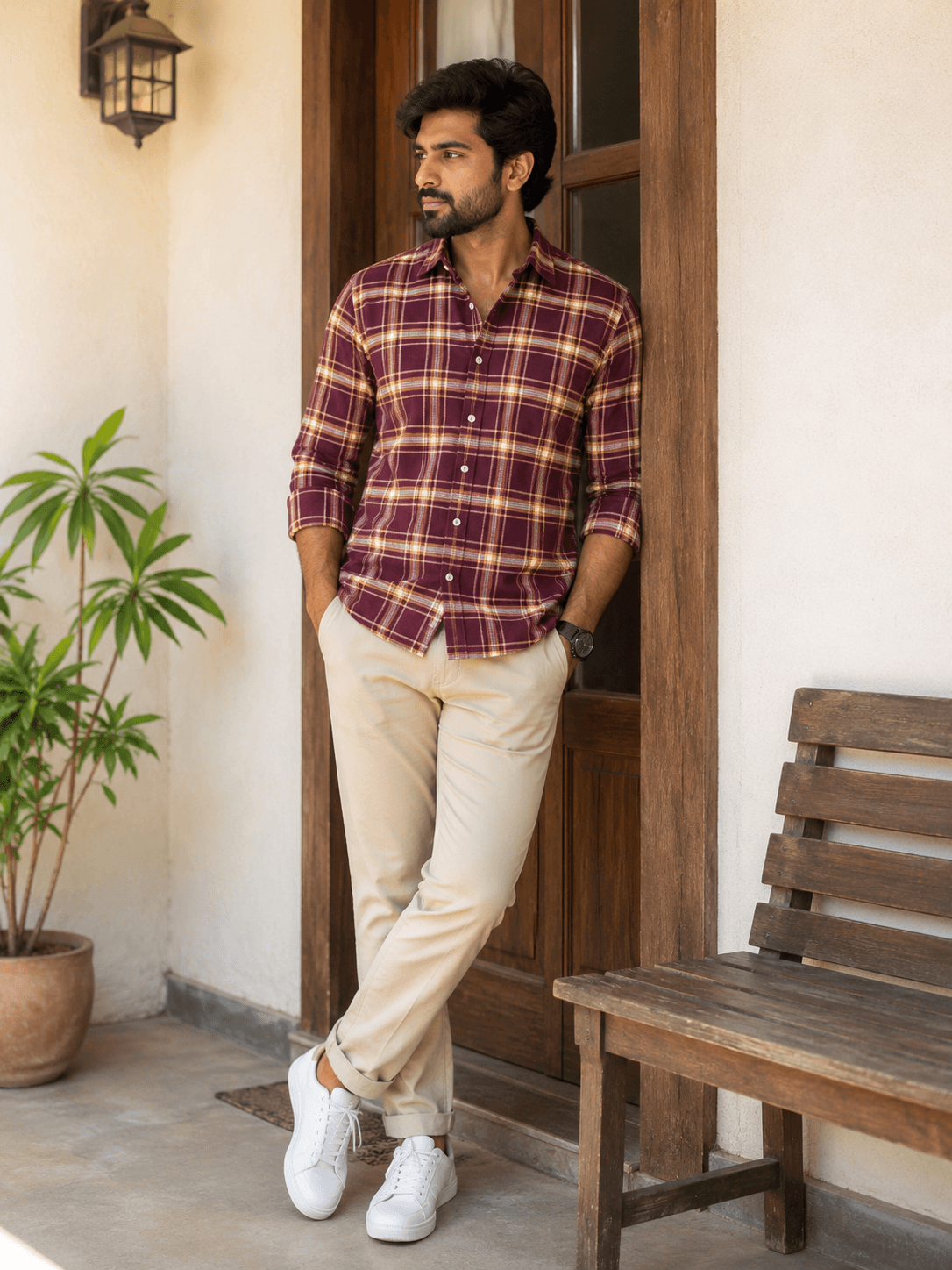 Classic Check Ensemble - View 4