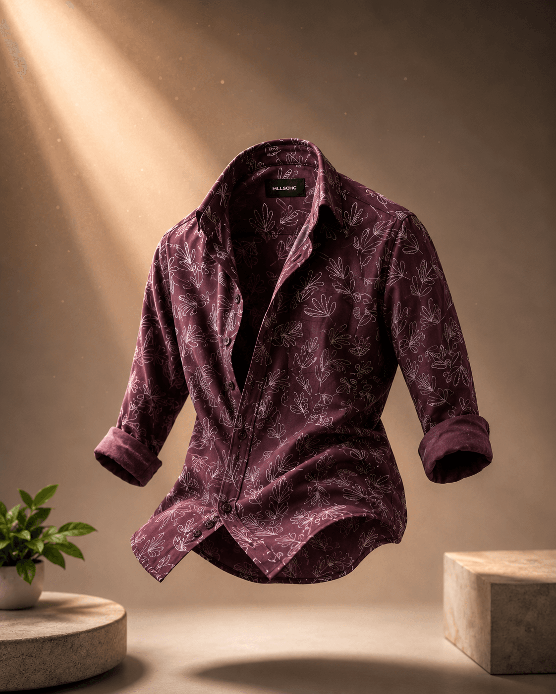 Flora thread Cotton shirt - View 6