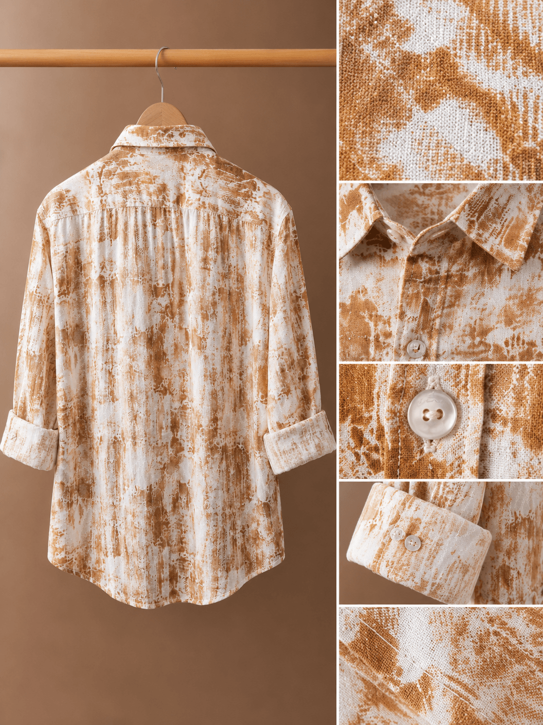Brushed canvas shirt - View 9