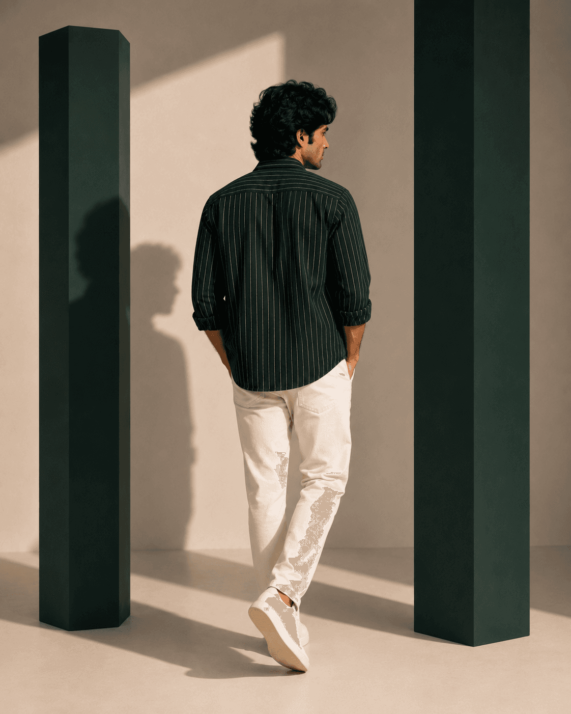Hunter Green Stripe - View 6