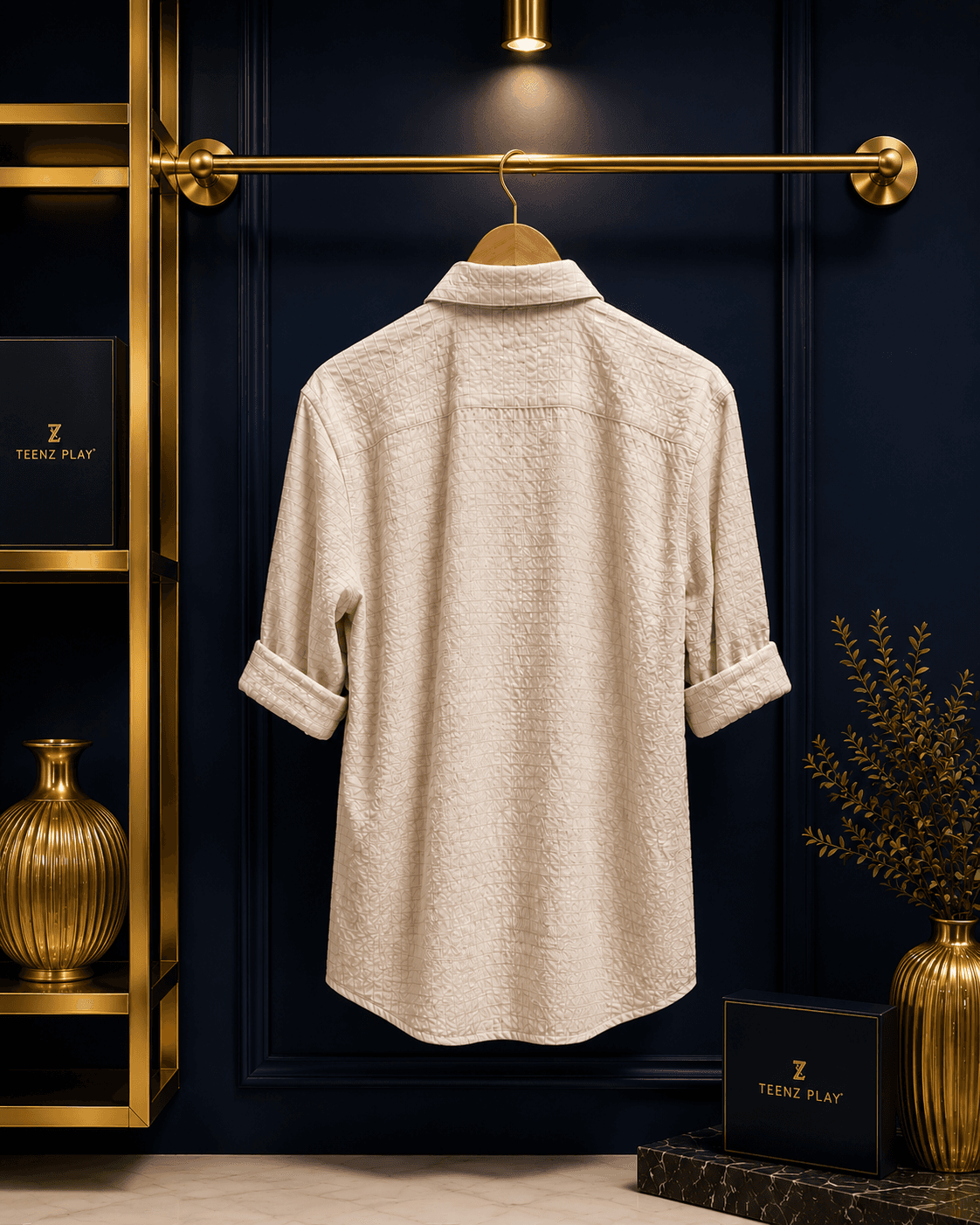 premium poly-viscose blend - View 3