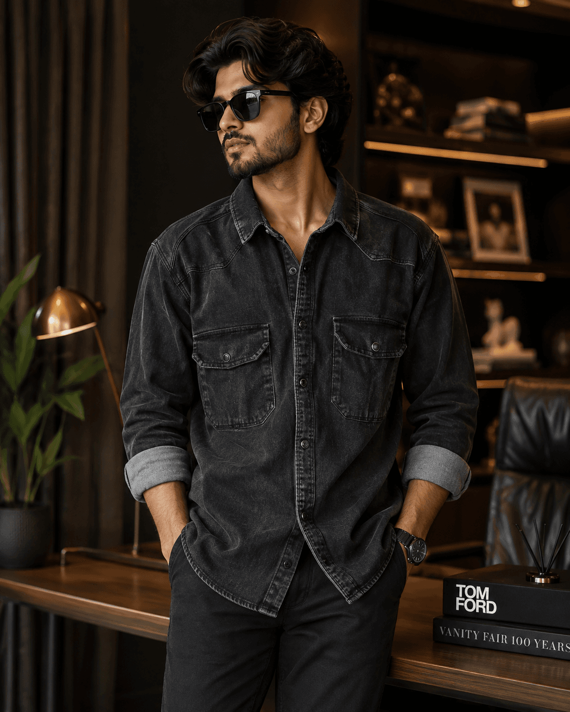 Denim Double pocket - View 6