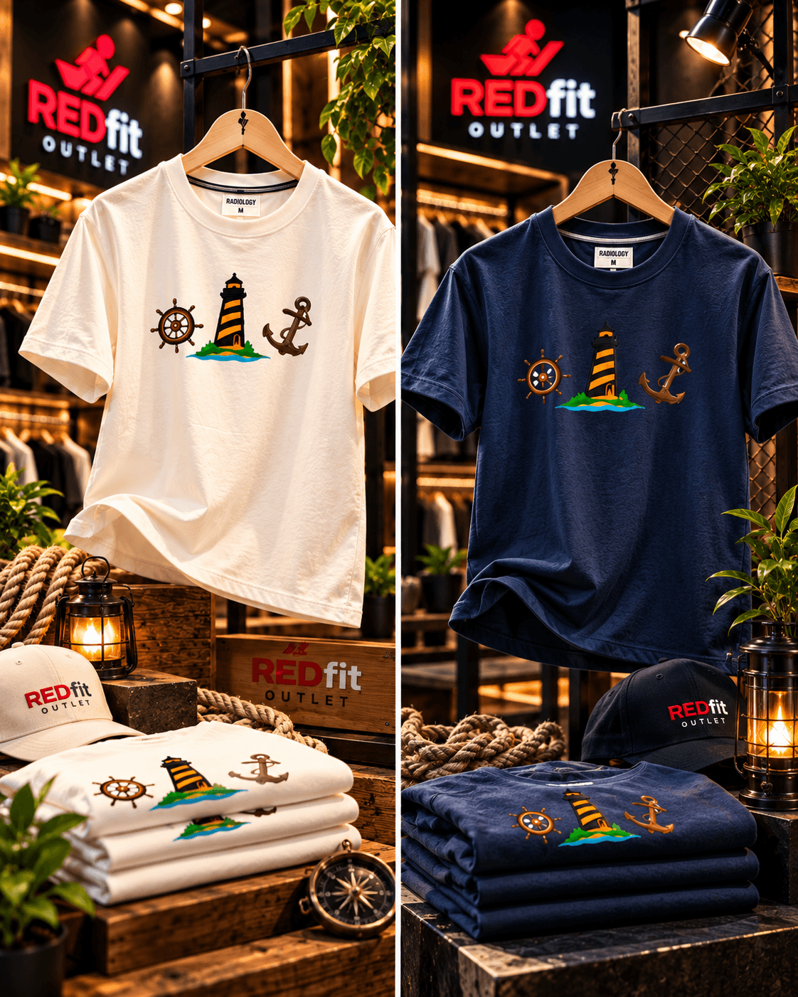 Nautical Graphic T-Shirt ⚓ - View 1