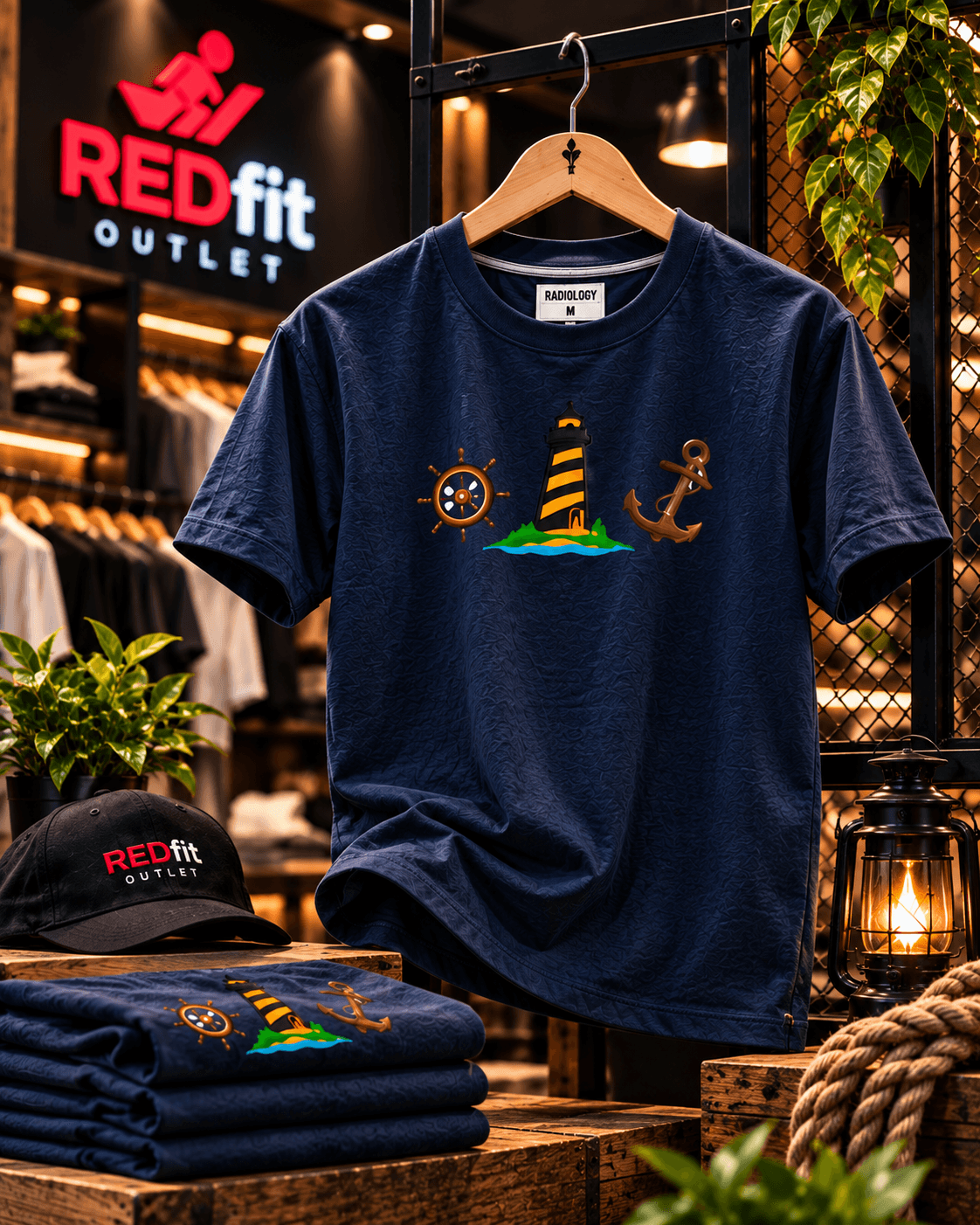 Nautical Graphic T-Shirt ⚓ - View 3