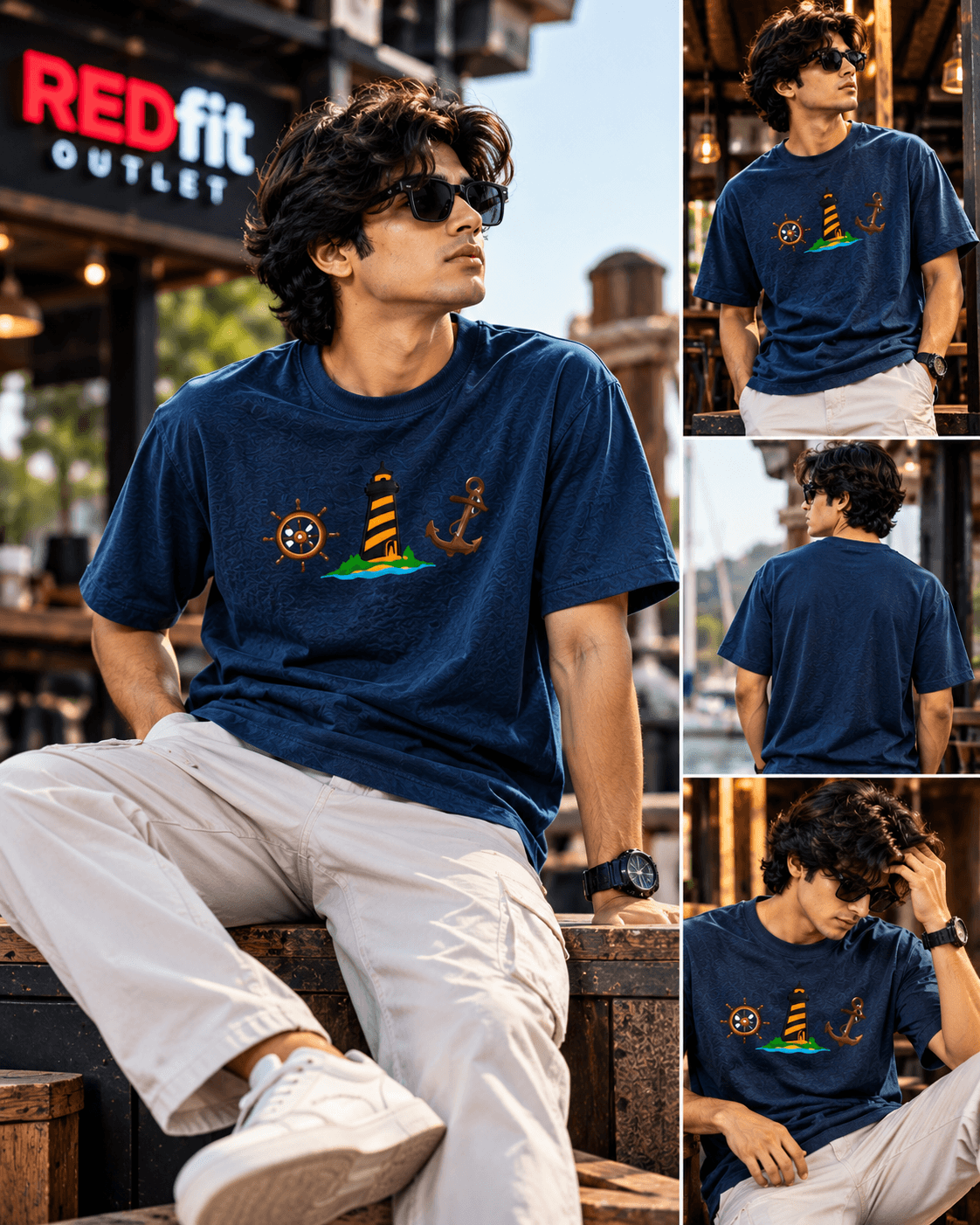 Nautical Graphic T-Shirt ⚓ - View 5