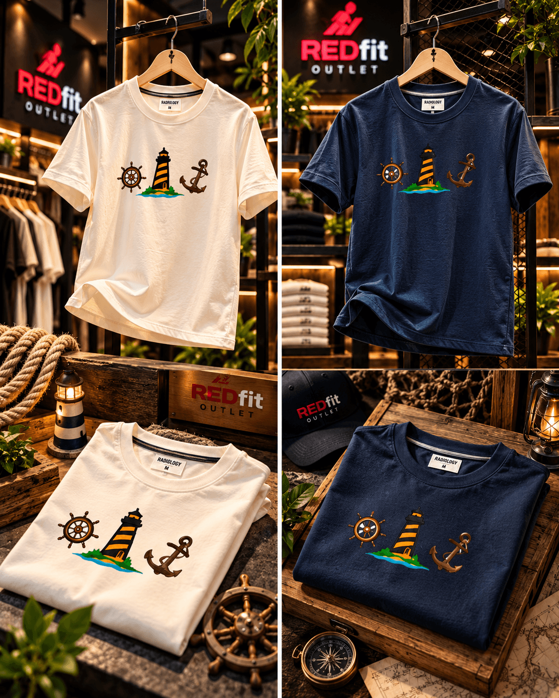 Nautical Graphic T-Shirt ⚓ - View 6