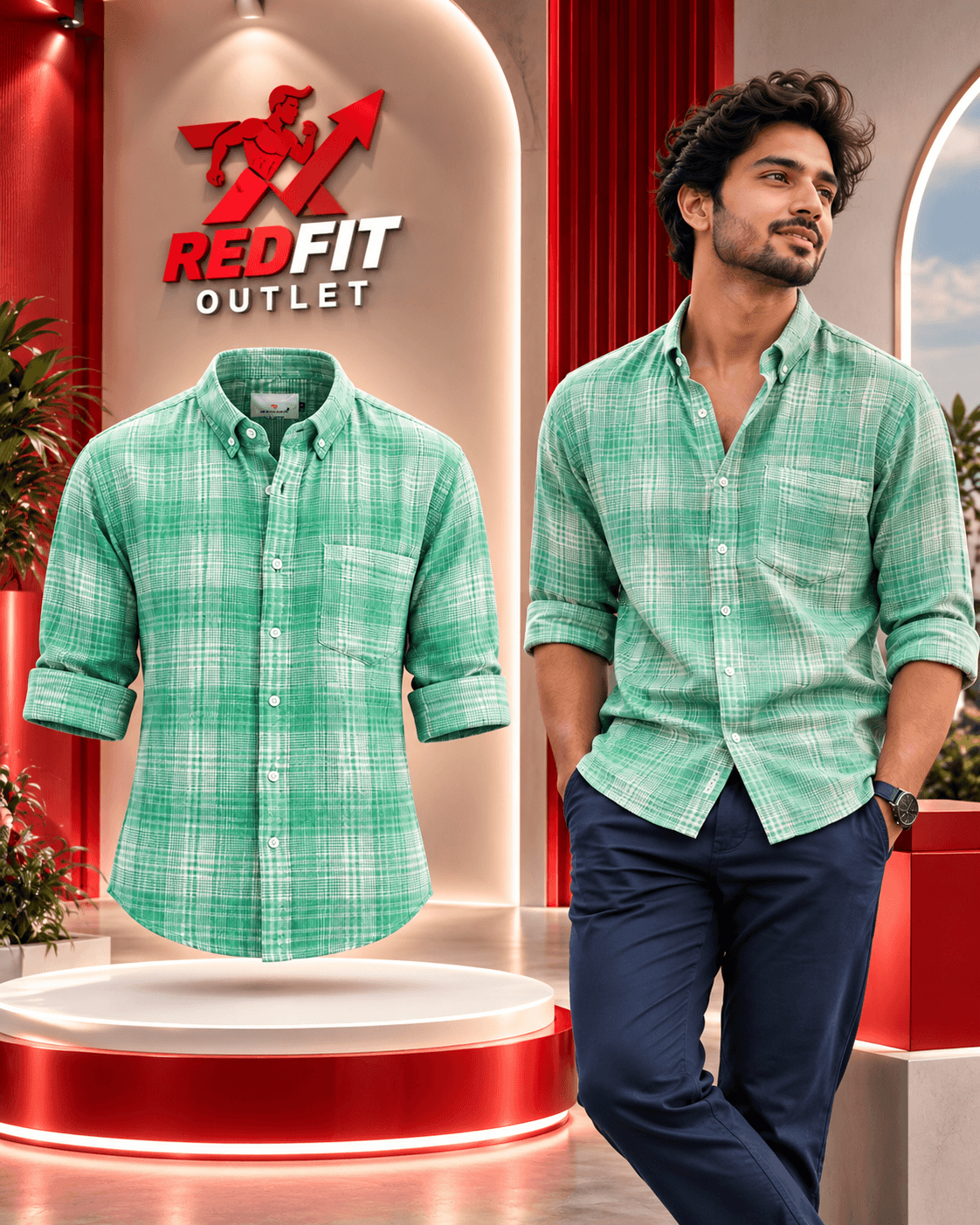 Mintwood Premium Plaid Shirt - View 3
